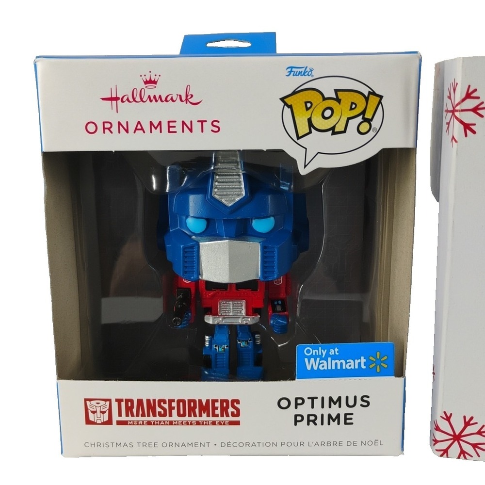 Transformers Optimus Prime Funko Pop Hallmark Christmas Ornament 2022 New In Box